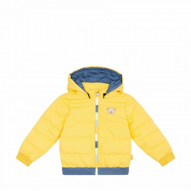 Dzeltena zēnu jaka ar kapuci - Steiff