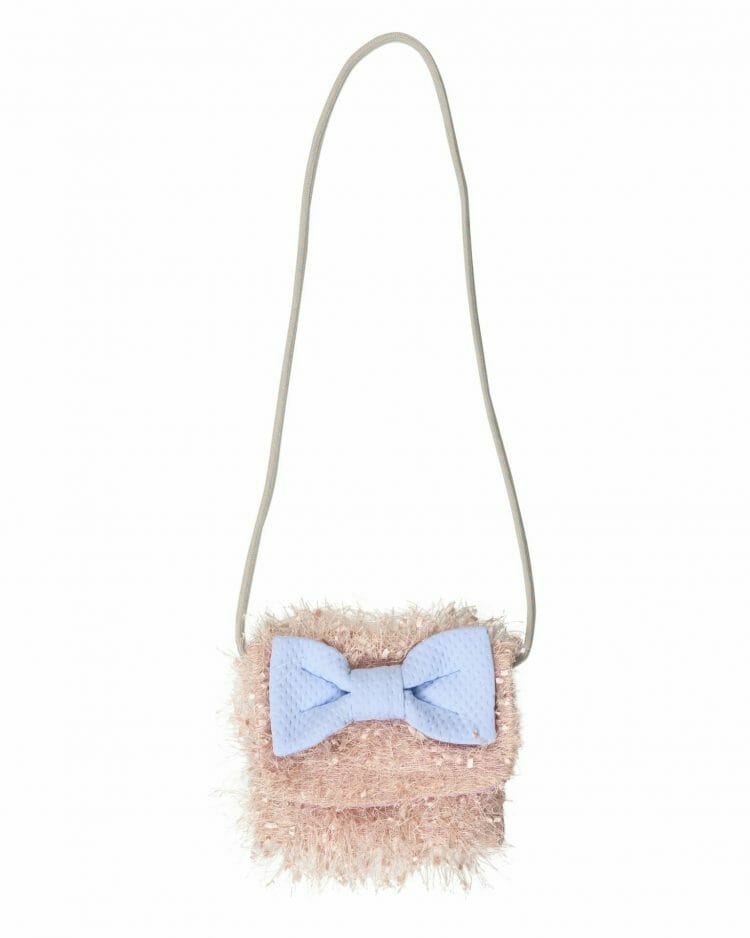 Adorable dusty pink bow bag - WAUW CAPOW by Bangbang