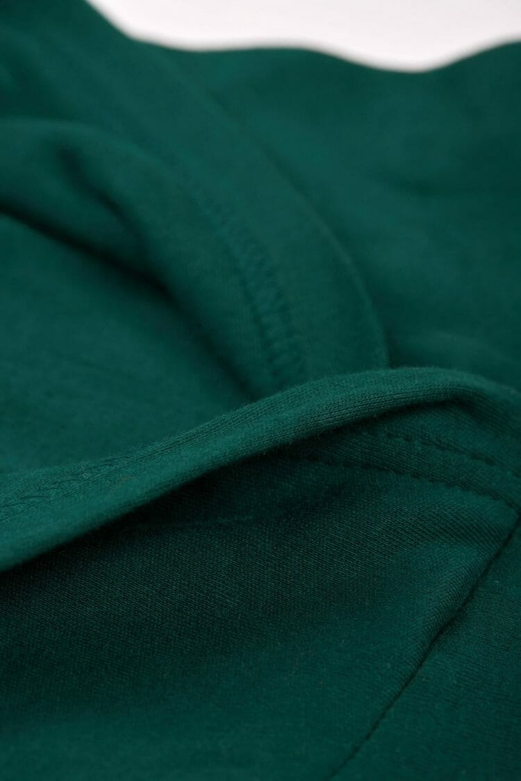Boys green hoody top with bugs applique
