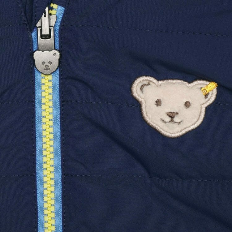 Boys` navy blue Steiff jacket reversible - Steiff