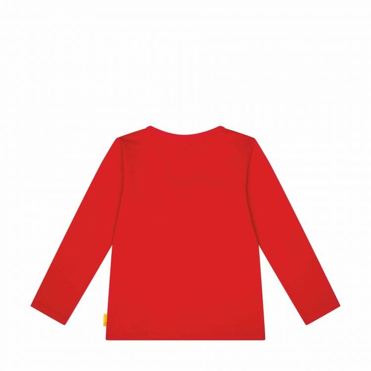 Garroku T-krekls sarkans ar lācīti - Steiff