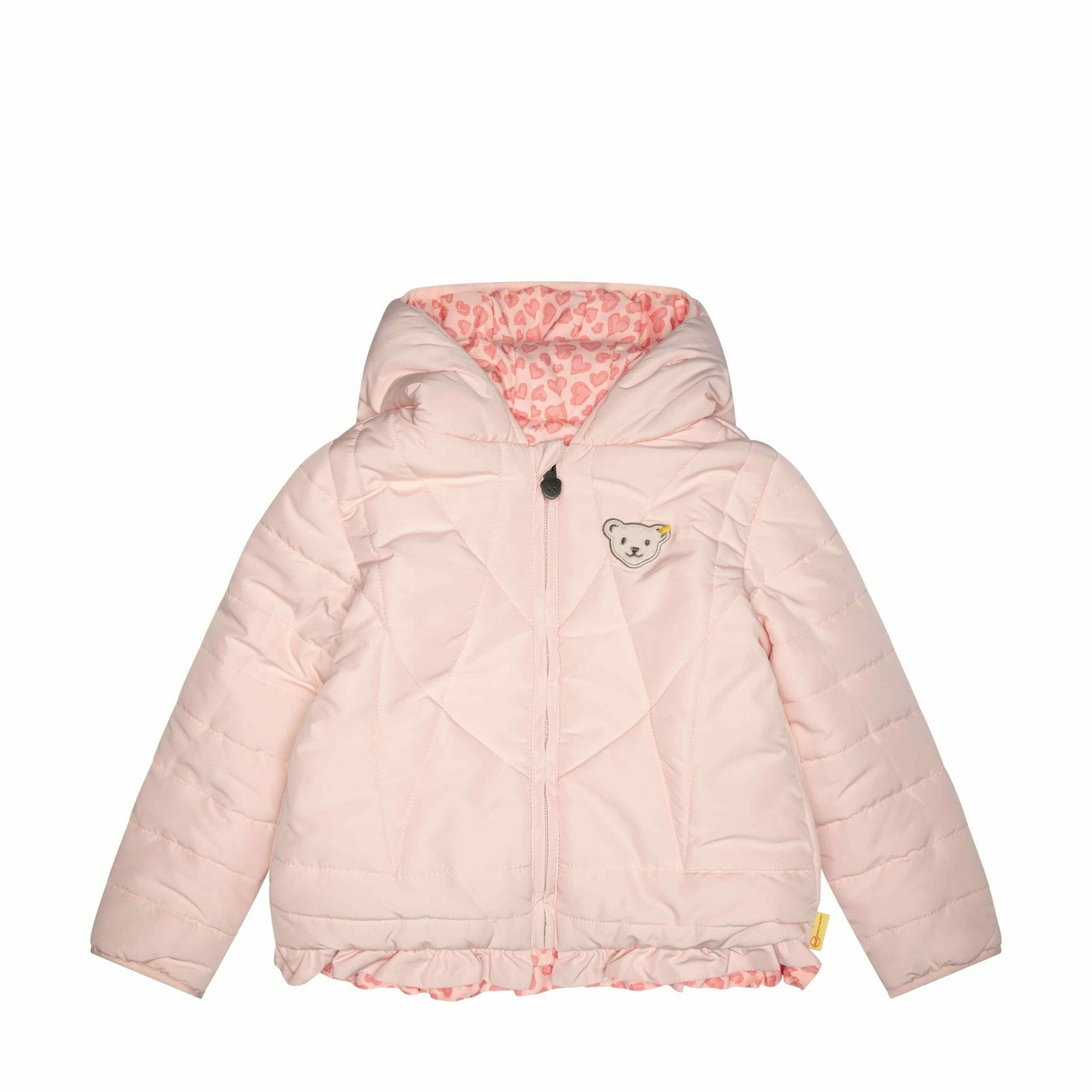 Pink jungle jacket reversible • Petite Kingdom
