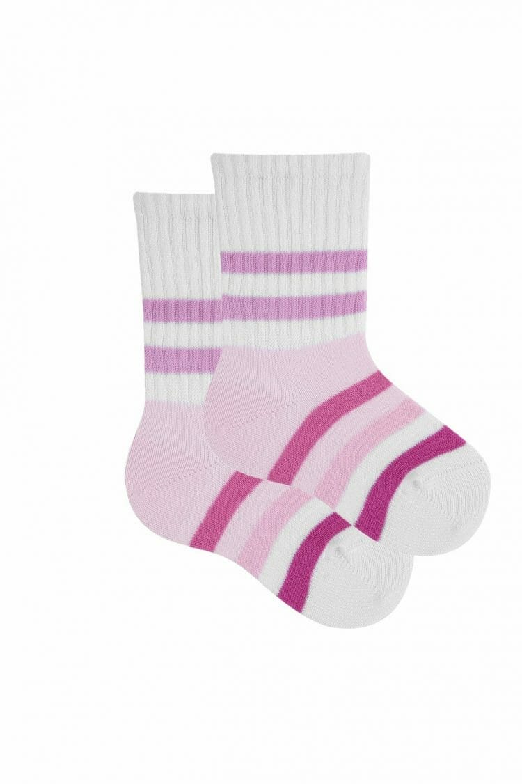 Pink sports socks for girls - Cóndor