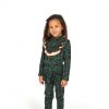Green leopard pinted long sleeved T-shirt - WAUW CAPOW by Bangbang