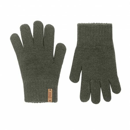 Kids green warm gloves - Cóndor