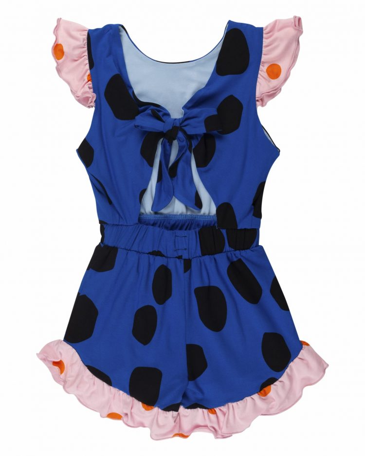 Blue Columbia Mix girls playsuit - WAUW CAPOW by Bangbang