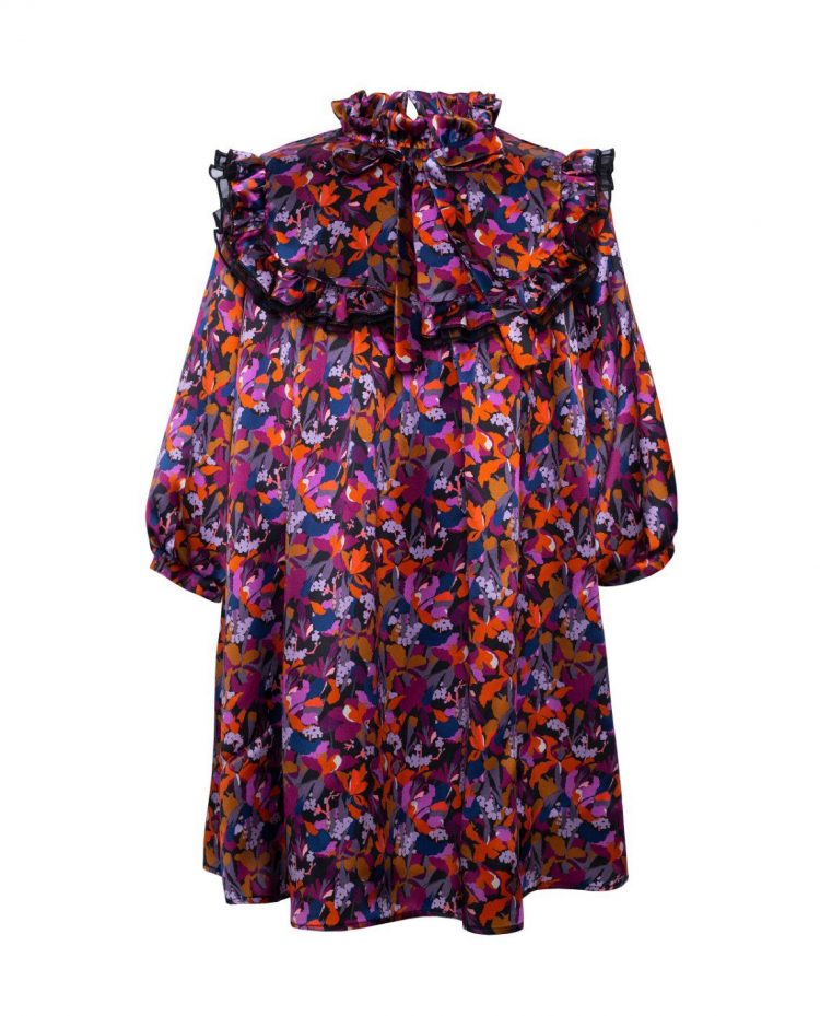 Multicolor Goji dress - Paade Mode