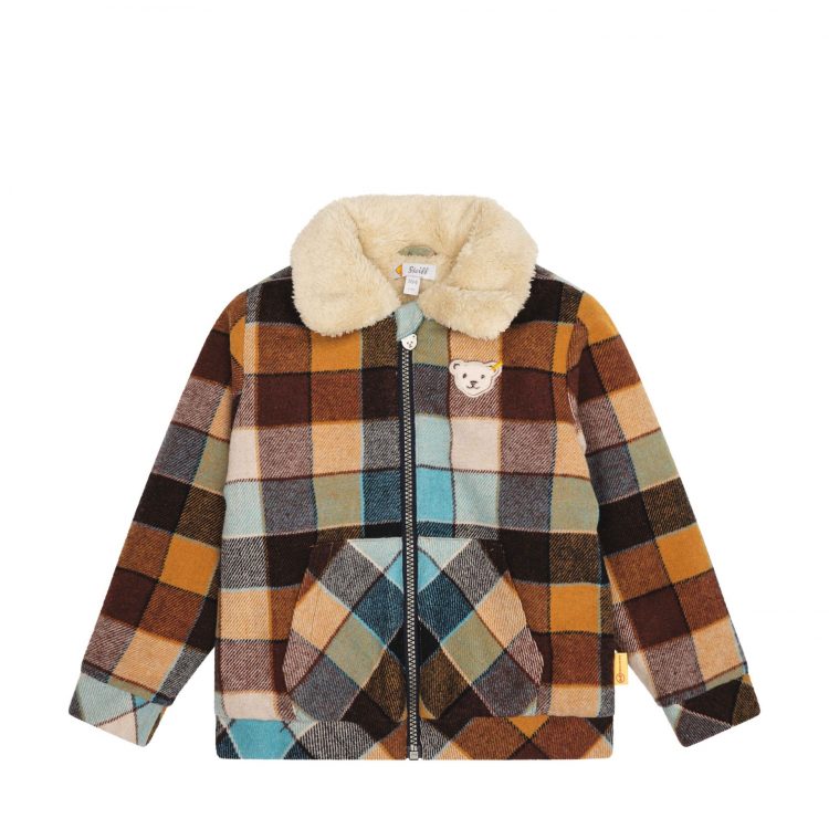 Boys jacquard biker jacket - Steiff