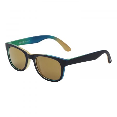 Zēnu saulesbrilles melnā & zaļā krāsā - MOLO