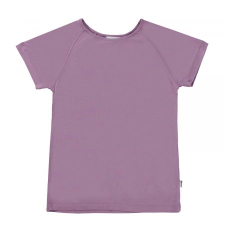 Purple viscose T-shirt for girls - MOLO