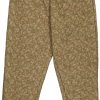 Dark green kids thermo pants - Wheat