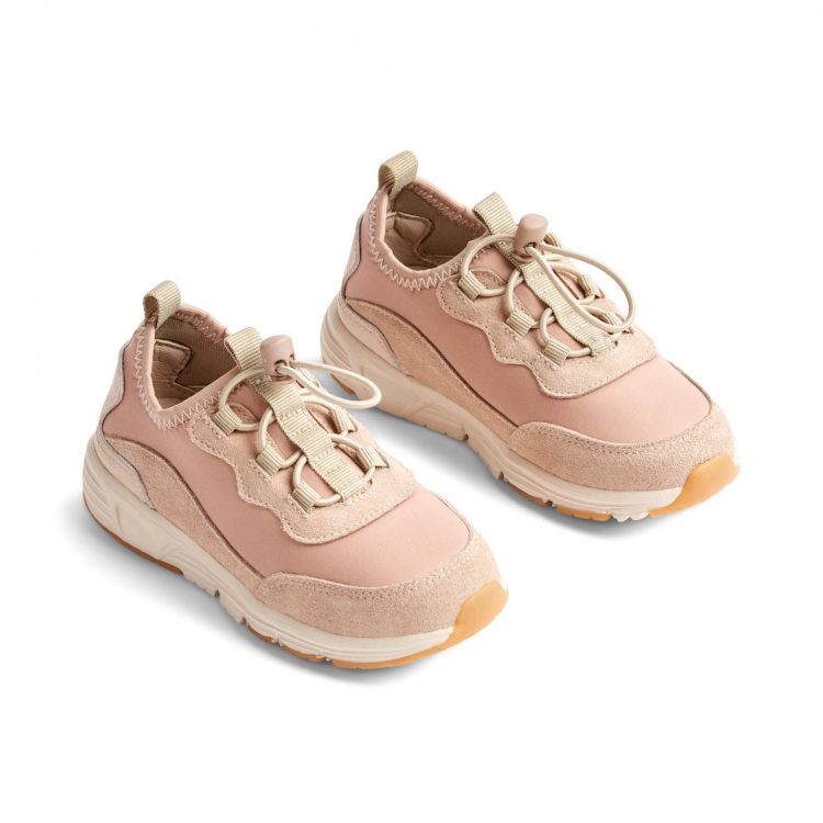 Light pink girls` sneakers - Wheat