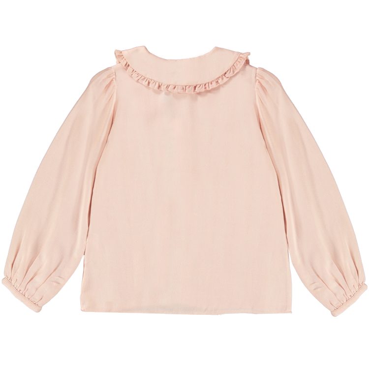 A pink shirt with a large collar - MOLO