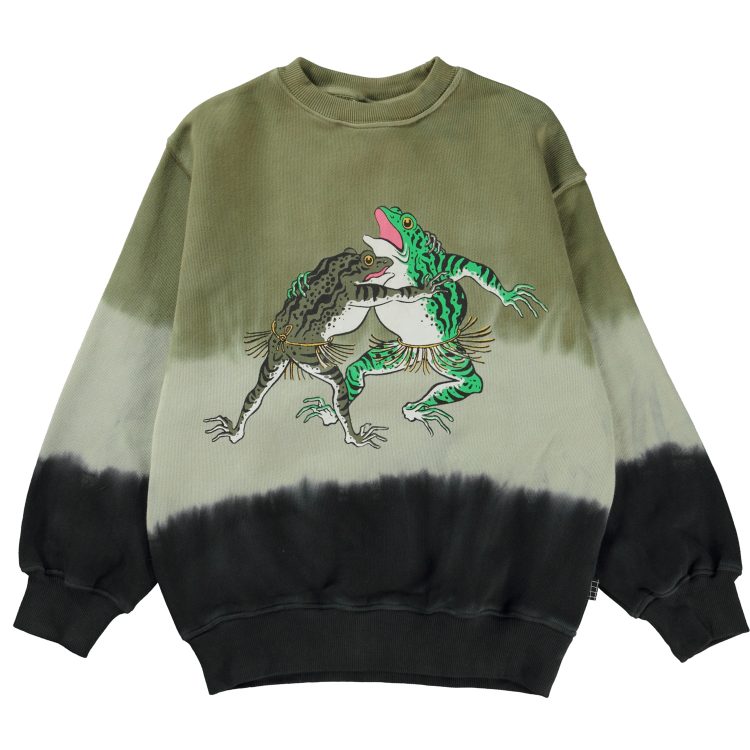 Black wrestling frogs sweatshirt - MOLO