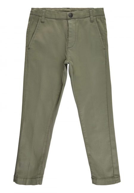 Zēnu ķērpji zaļas Chino bikses - Soft Gallery