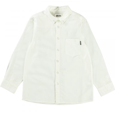 Boys white button down shirt - MOLO