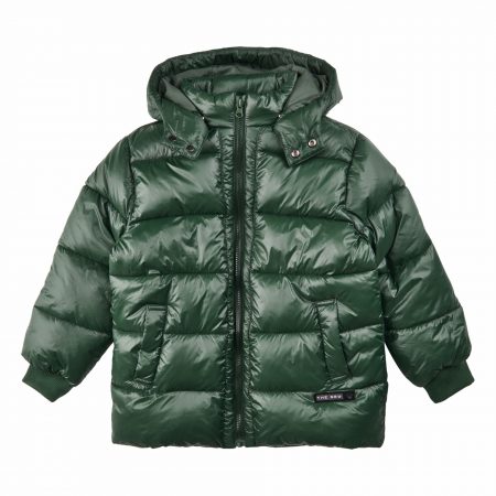 Green Boys puff jacket - The New