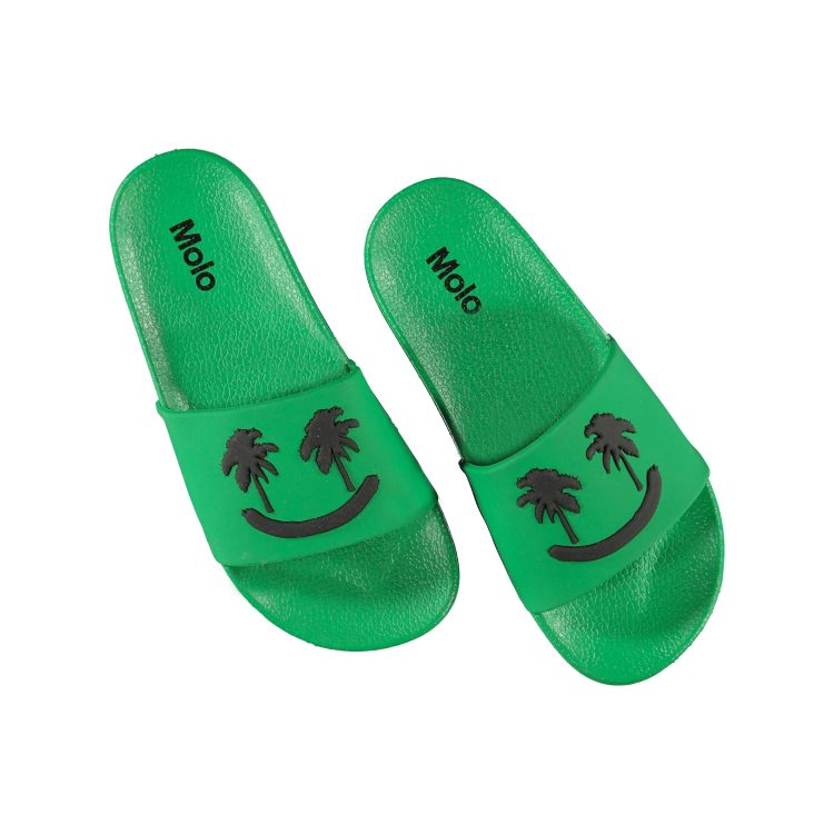 Green happy face sandals - MOLO