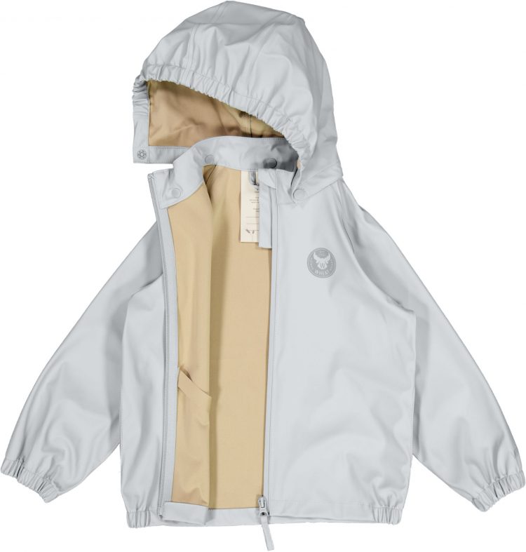 Kids rainwear in dusty blue - Wheat