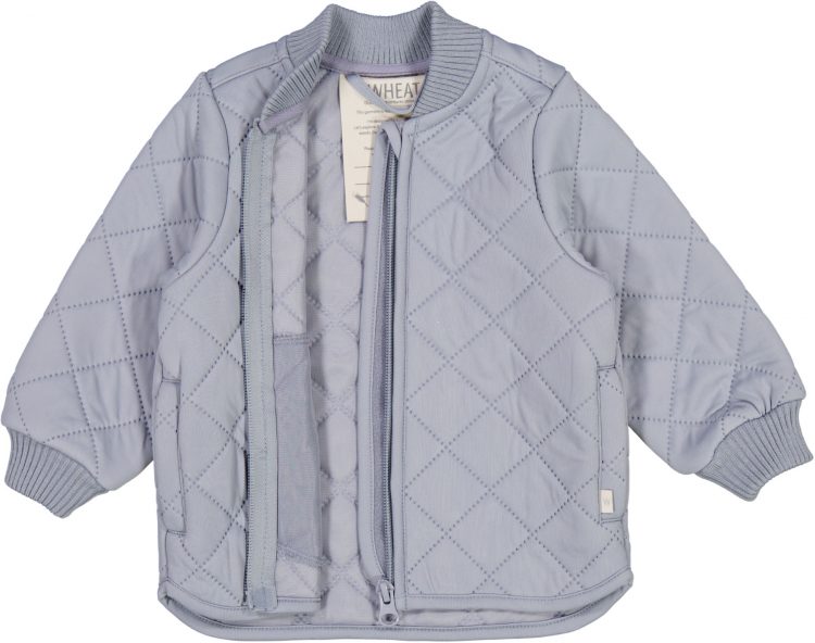 Light Blue Thermo Jacket - Wheat