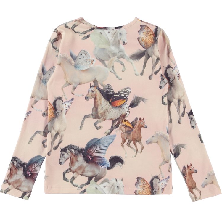 Pink girls` Fairy Horses top - MOLO