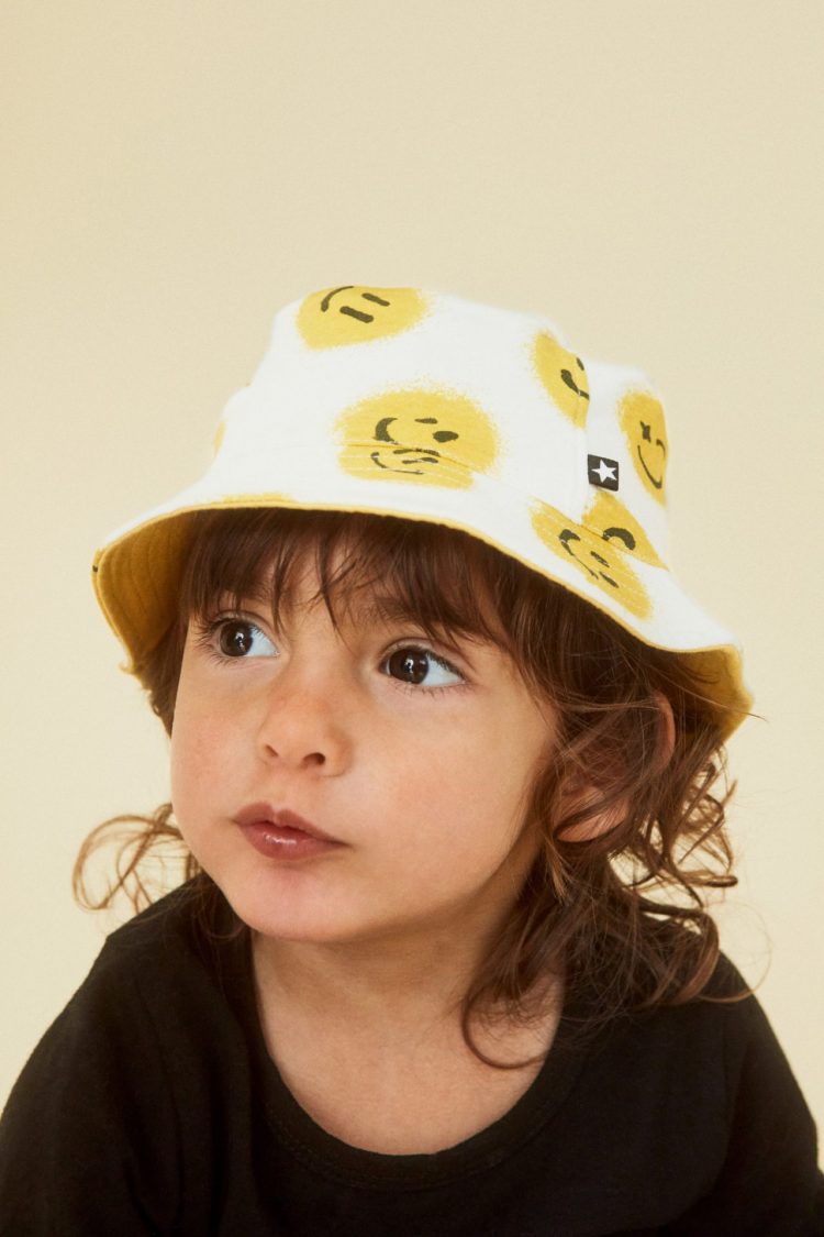 Smiley faces kids` hat - MOLO