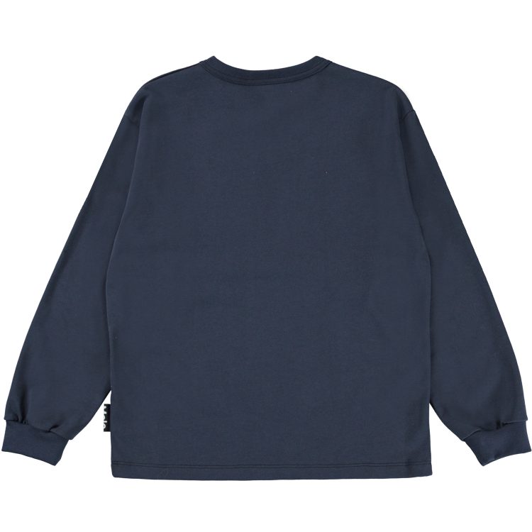Dark blue boys` top with Jeep - MOLO