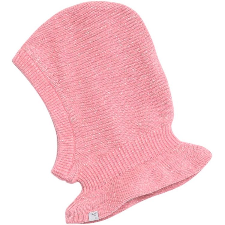 Knitted Balaclava in pink - Wheat