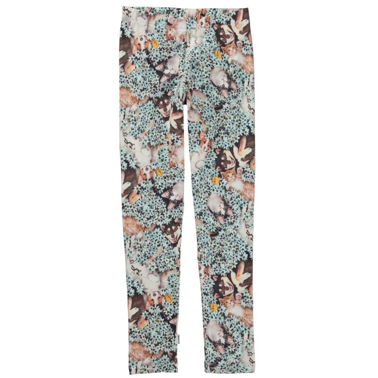 Leggings with kittens and puppies - MOLO