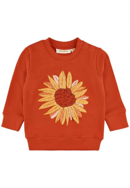 Lovely baby` sunflower sweatshirt - Soft Gallery