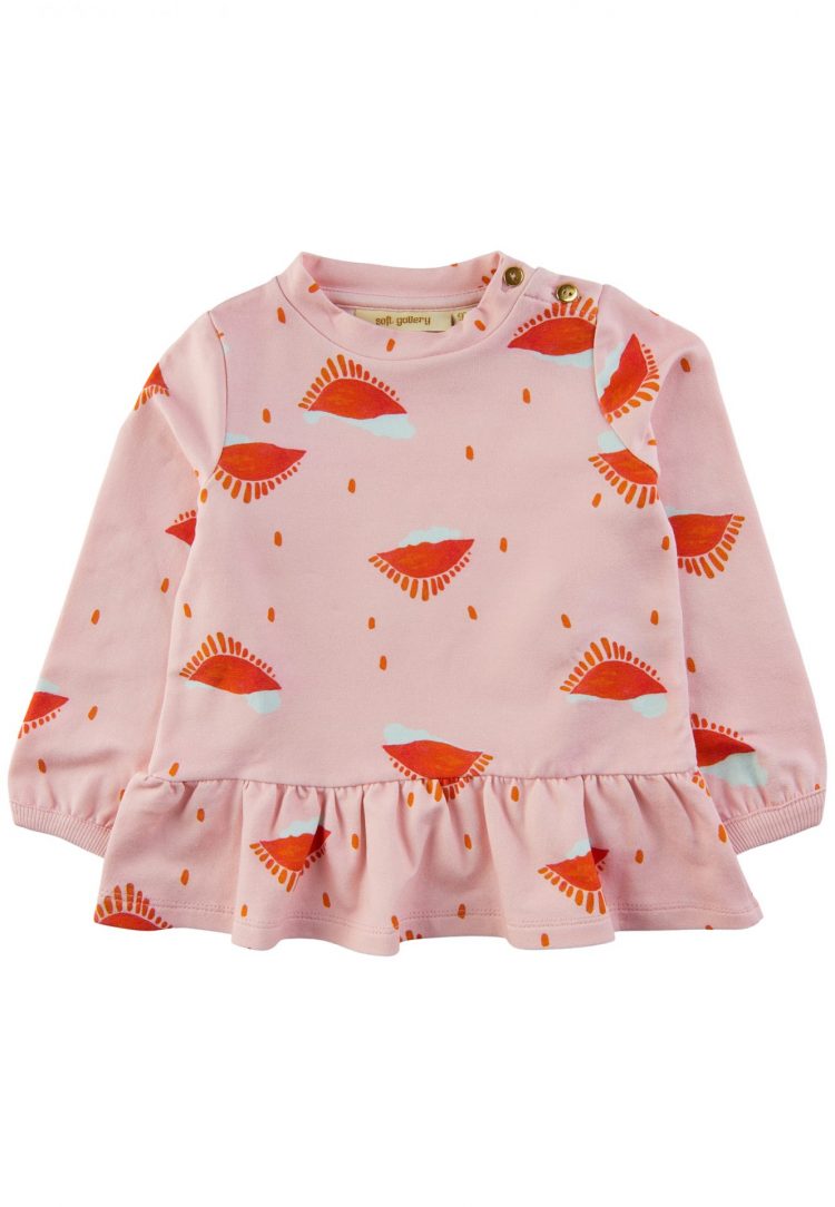 Pink Baby Sun Sweatshirt - Soft Gallery