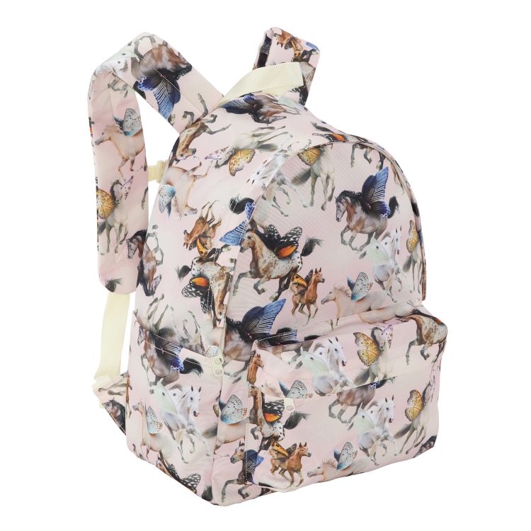 Rose backpack with horses - MOLO