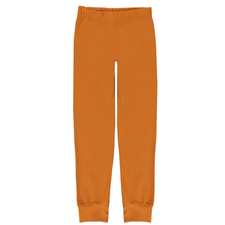 Divdaļīgs pidžamas komplekts oranžā krāsā - MOLO