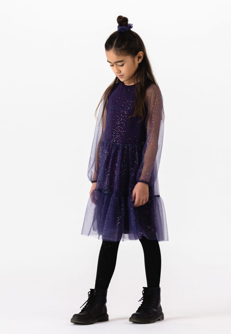 Vintage shiny violet dress - The New