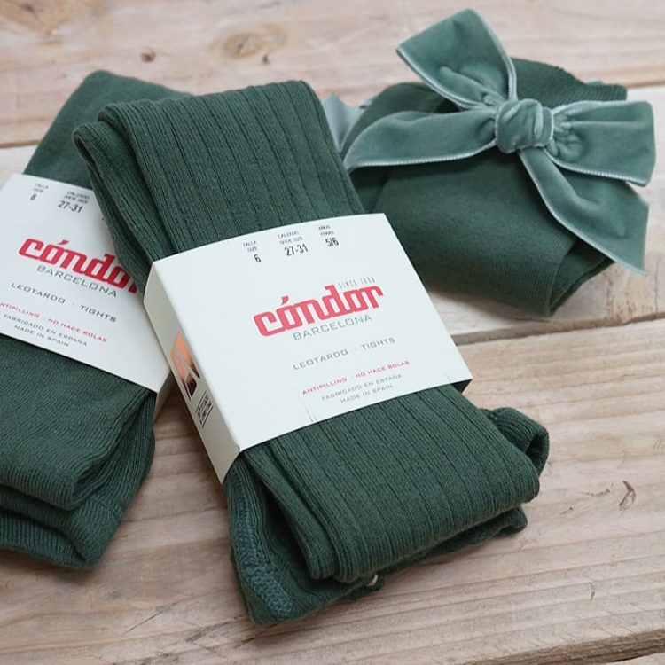 Amazonia tights with velvet bow - Cóndor