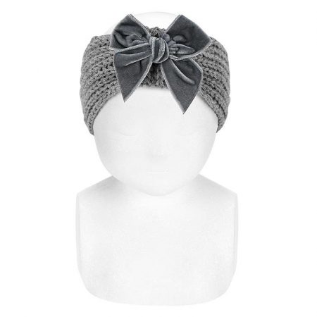 English stitch grey hair turban - Cóndor