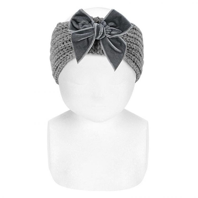 English stitch grey hair turban - Cóndor