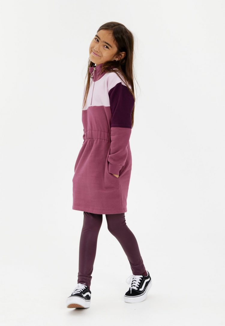 Girls red wit pink sweat dress - The New