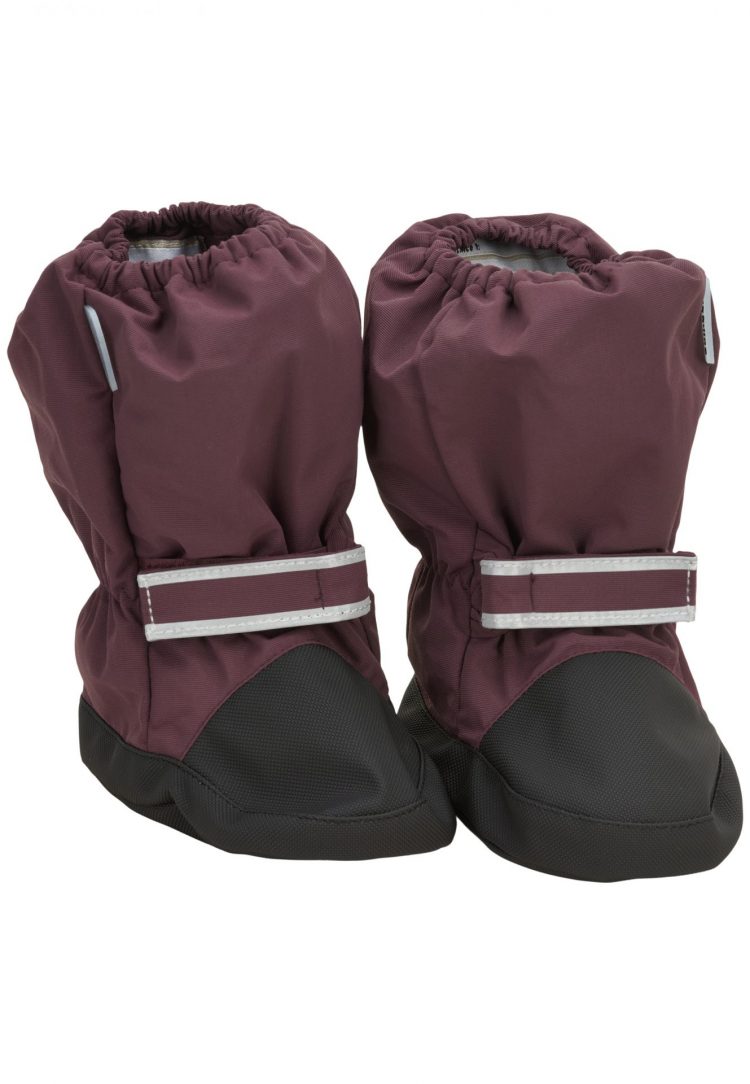Red Nylon Footies - Mikk-line
