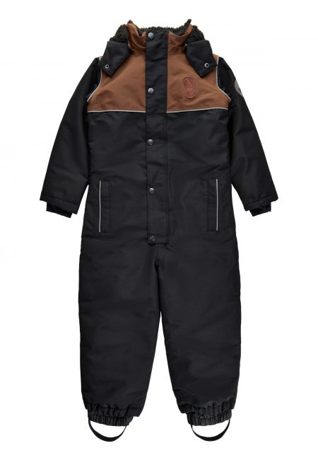 Warm Snowsuit with brown details - Soft Gallery