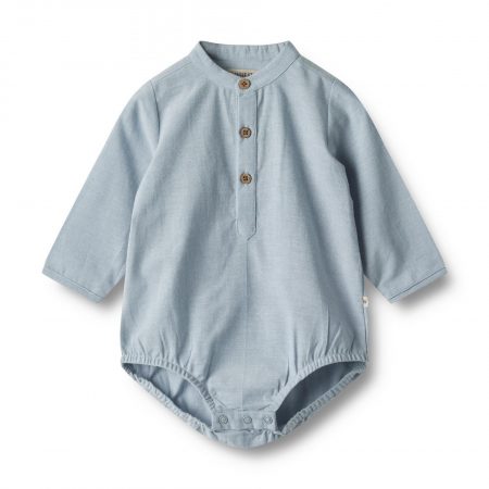 Baby long-sleeved romper shirt - Wheat
