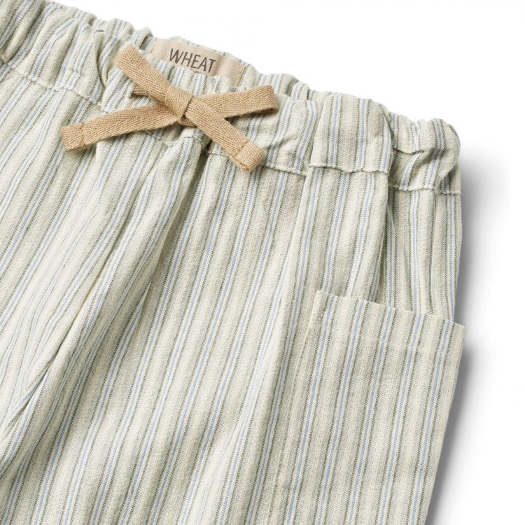Cute baby striped trousers - Wheat