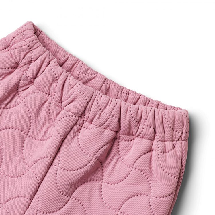Girls` lilac thermo pants - Wheat