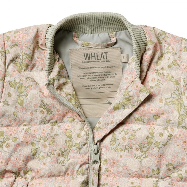 Light puffer jacket for babies - Wheat
