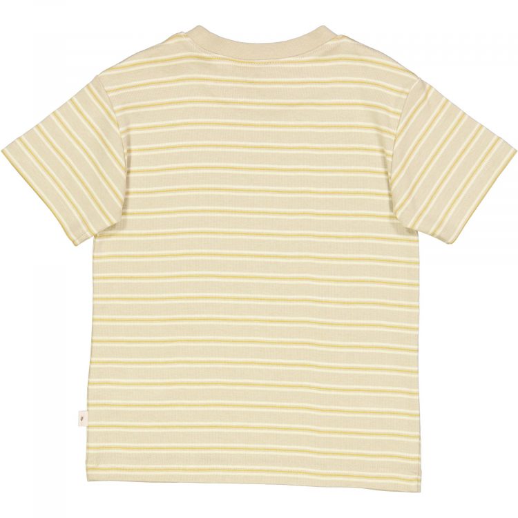 Dzeltens zēnu T-krekls ar svītrām - Wheat