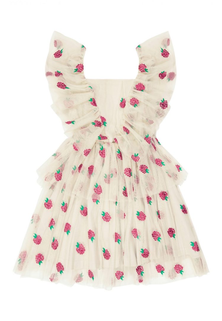Sweet raspberry dress with ruffles - The New