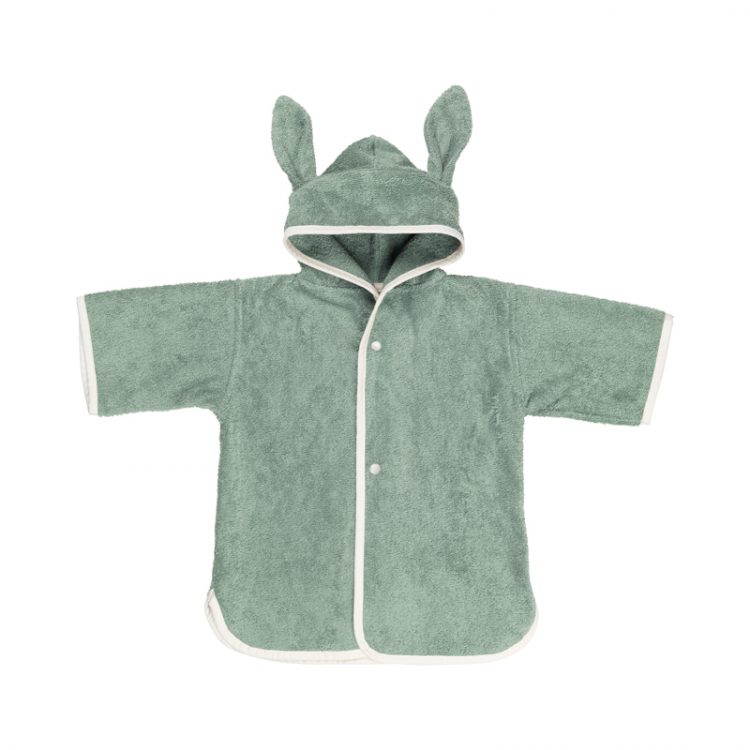 Eucalyptus bunny poncho-robe - Fabelab