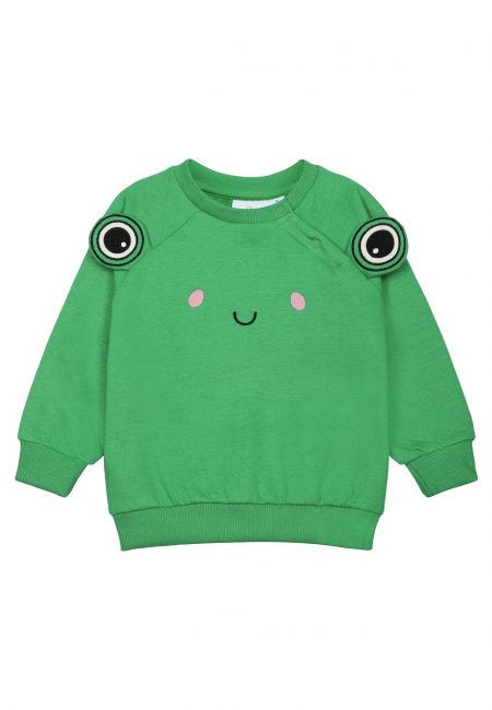 Baby sweatshirt with a frog - The New