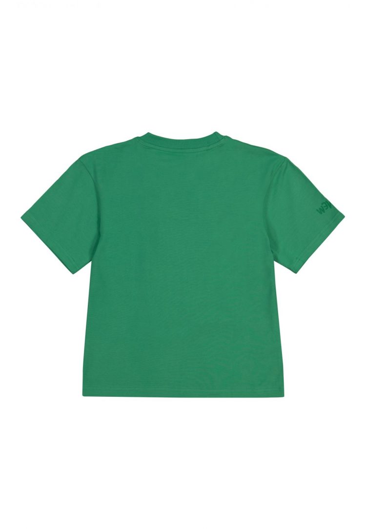 Kids` oversized T-shirt in green - The New