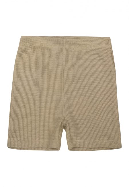 Solid-coloured beige baby shorts - The New